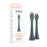 Superdrug Ordo Sonic Brush Head Charcoal Grey Stone 2pcs- Buy online at McGrocer