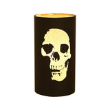 Superdrug Hocus Pocus Black and Gold LED Skull Silhouette Lantern- Buy online at McGrocer