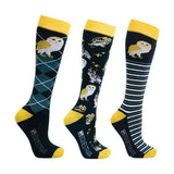 Superdrug Hy Womens Night Owl Socks (Pack of 3)- Buy online at McGrocer