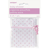 Unique Party Polka Dot Baby Shower Gift Bag (Pack of 6)