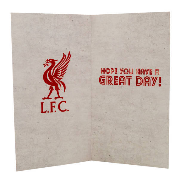 Liverpool FC Retro Birthday Card