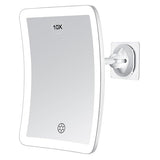 Superdrug Fascinate Bathroom LED Makeup Mirror 19x15cm SM407A_White- Buy online at McGrocer