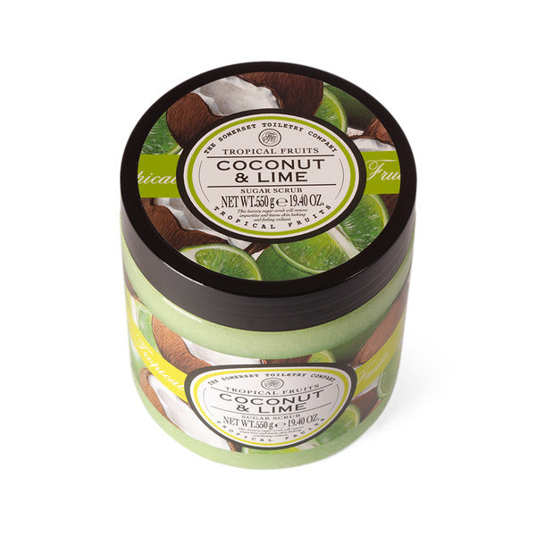 Tropical Fruits Coconut & Lime Sugar Scrub, 550g