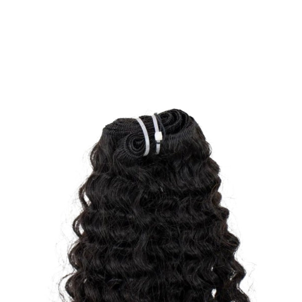 House Of Hair UK Tight Curly Ebony Weft 18 - Bundle