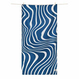 Superdrug Dock & Bay Large Quick Dry Bath Towel - Tide Break Navy- Buy online at McGrocer