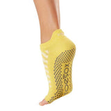 Toesox Womens Getaway Half Toe Socks (S)