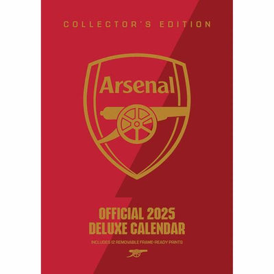 Superdrug Arsenal FC Collectors Edition Deluxe 2025 Calendar- Buy online at McGrocer