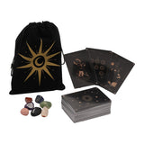 Superdrug Hocus Pocus Tarot Cards & Crystal Set in a Velvet Pouch- Buy online at McGrocer