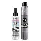 Superdrug Redken One United Elixir Elixir Hairspray Duo- Buy online at McGrocer