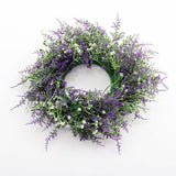 Superdrug Livingandhome Round Artificial Lavender Flower Wreath- Buy online at McGrocer