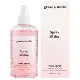 Superdrug Grace & Stella - Rose Toner Facial Spray - Vegan - 240 ml- Buy online at McGrocer