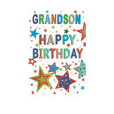 Superdrug Simon Elvin Grandson Happy Birthday Card (Pack of 6)- Buy online at McGrocer