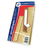 County Stationery Self Seal Manilla Envelope (Pack of 50)