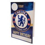 Superdrug Chelsea FC Birthday Card With Stickers- Buy online at McGrocer