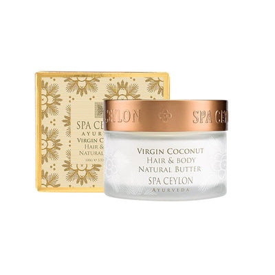 Superdrug SPA CEYLON Virgin Coconut Hair & Body Natural Butter-100g- Buy online at McGrocer