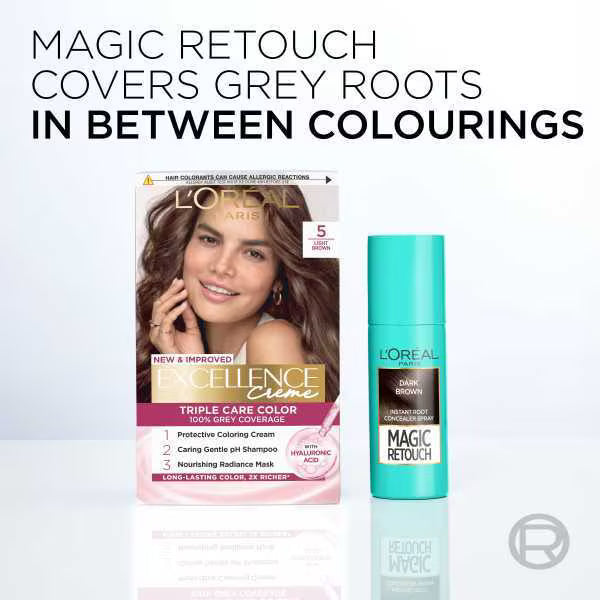 L'Oréal Paris root touch up spray blonde, imported from the UK