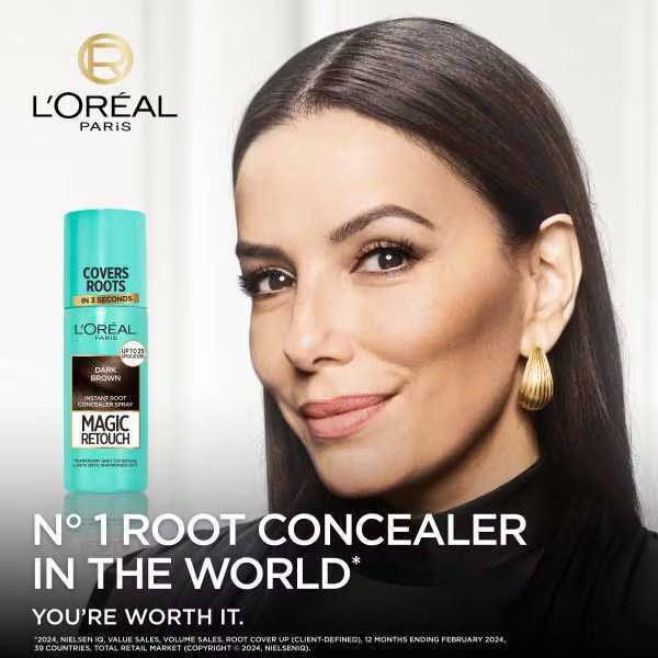 L'Oréal Paris root touch up spray blonde, imported from the UK