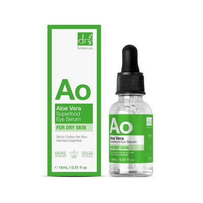 Superdrug Dr Botanicals Aloe Vera Superfood Eye Serum 15ml- Buy online at McGrocer