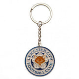 Superdrug Leicester City FC Be Fearless Crest Keyring- Buy online at McGrocer