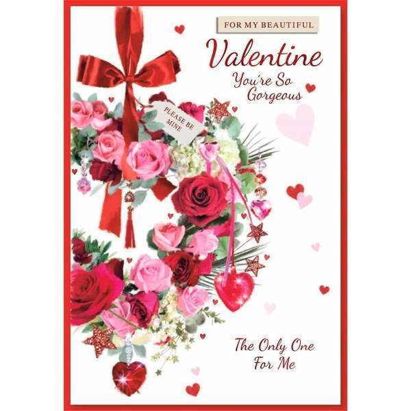 Simon Elvin You´re So Gorgeous Valentine Card (Pack of 6)