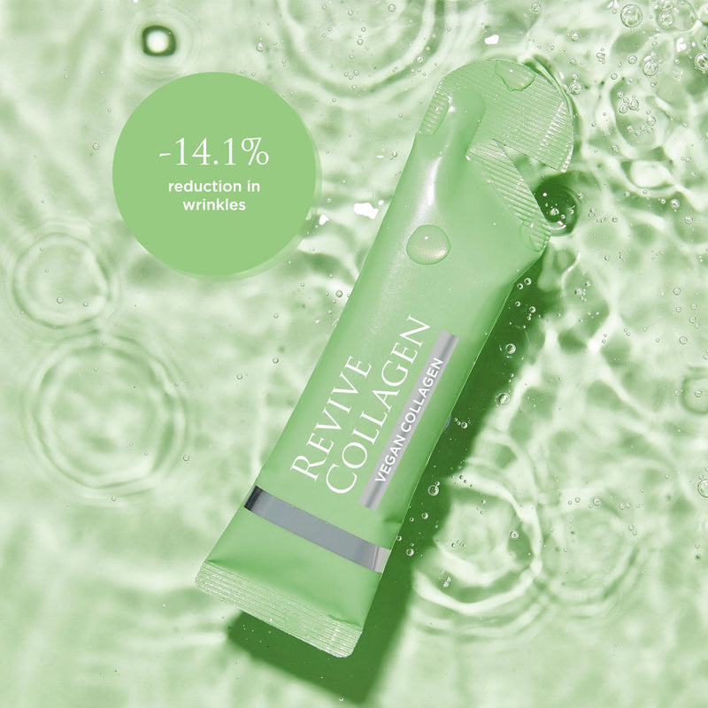 Vegan Liquid Collagen Alternative Supplement with Vitamin C and Amino Acids