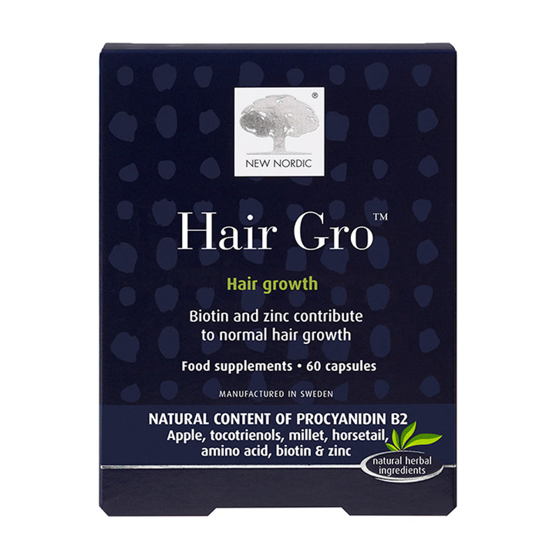 Hair Growth Support Supplement with Biotin and Zinc 60 Tablets