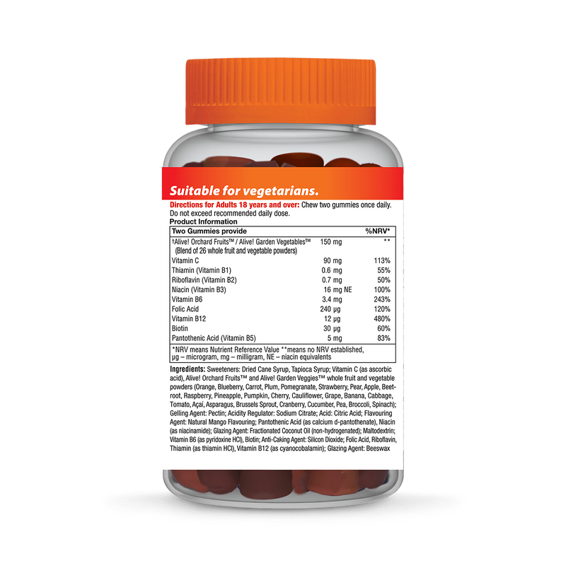 B Complex Multi Vitamin Soft Jells with Vitamin C Cherry Flavour 60 Count