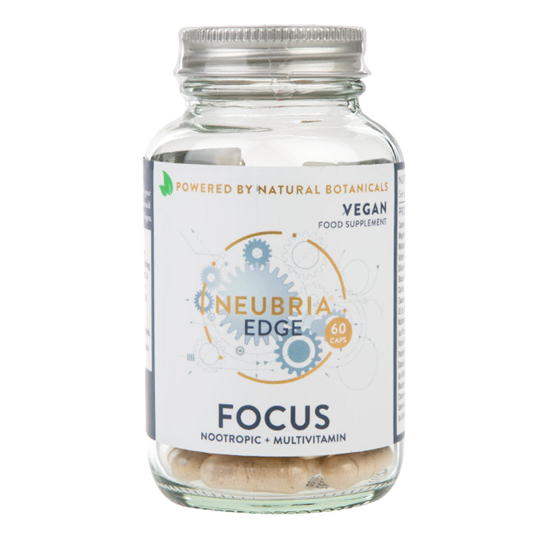 Nootropic Multivitamin for Focus and Mental Performance 60 Vegan Capsules