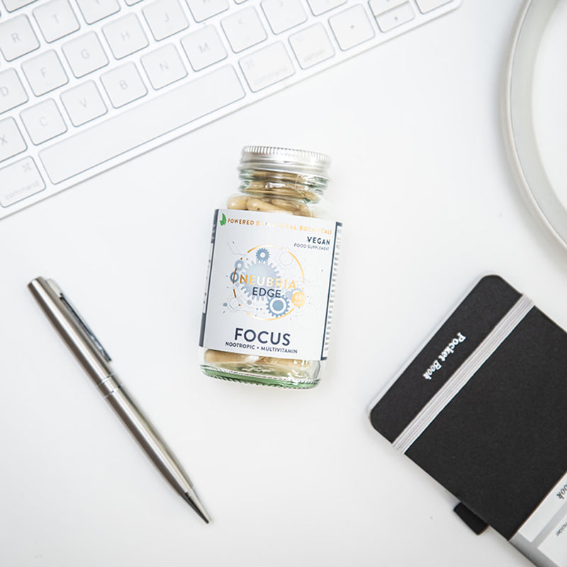 Nootropic Multivitamin for Focus and Mental Performance 60 Vegan Capsules