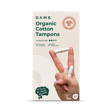 Holland & Barrett DAME Regular Cotton Tampons 16 Pack- Buy online at McGrocer