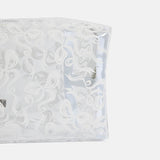 Skinnydip London White Bow Makeup Bag 100% TPU