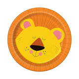 Unique Party Jungle Animals Party Plates (Pack of 8)