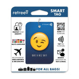 Superdrug Retreev SMART Tag - Emoji Wink- Buy online at McGrocer