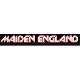 Iron Maiden England Strip Logo Patch