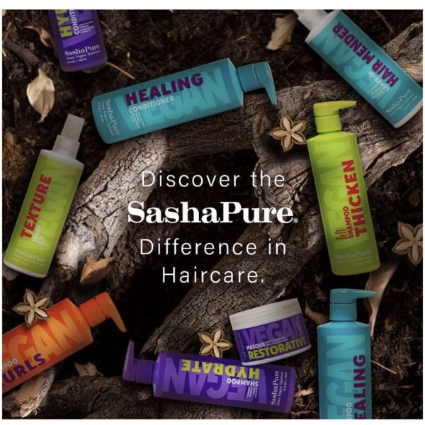 SashaPure Curls Leave-In Cream 236ml