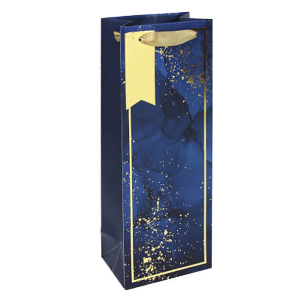 Eurowrap Marble Bottle Bag (Pack of 6)