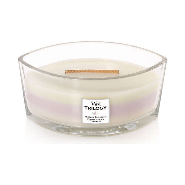 Woodwick Large Ellipse Terrace Blossoms Candle 16oz