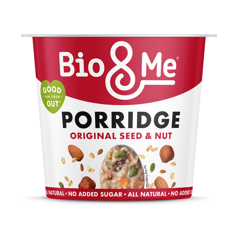 BioMe Original Seed Nut Gut-Loving Oat Porridge Pot 65g
