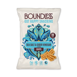 Holland & Barrett Boundless Sea Salt Cider Vinegar Activated Chips 80g- Buy online at McGrocer