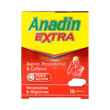 Holland & Barrett Anadin Extra 16 Caplets- Buy online at McGrocer