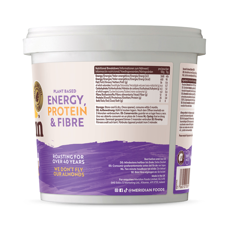 Meridian Smooth Almond Butter 1kg