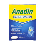 Holland & Barrett Anadin Paracetamol 16 Tablets- Buy online at McGrocer