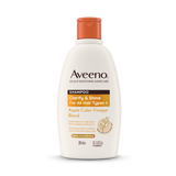 Holland & Barrett Aveeno Haircare Clarify And Shine Apple Cider Vinegar Shampoo 300ml- Buy online at McGrocer