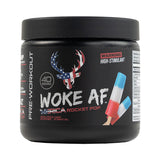 Holland & Barrett BuckedUp WokeAF Pre Workout Merica Rocket Pop 260g- Buy online at McGrocer
