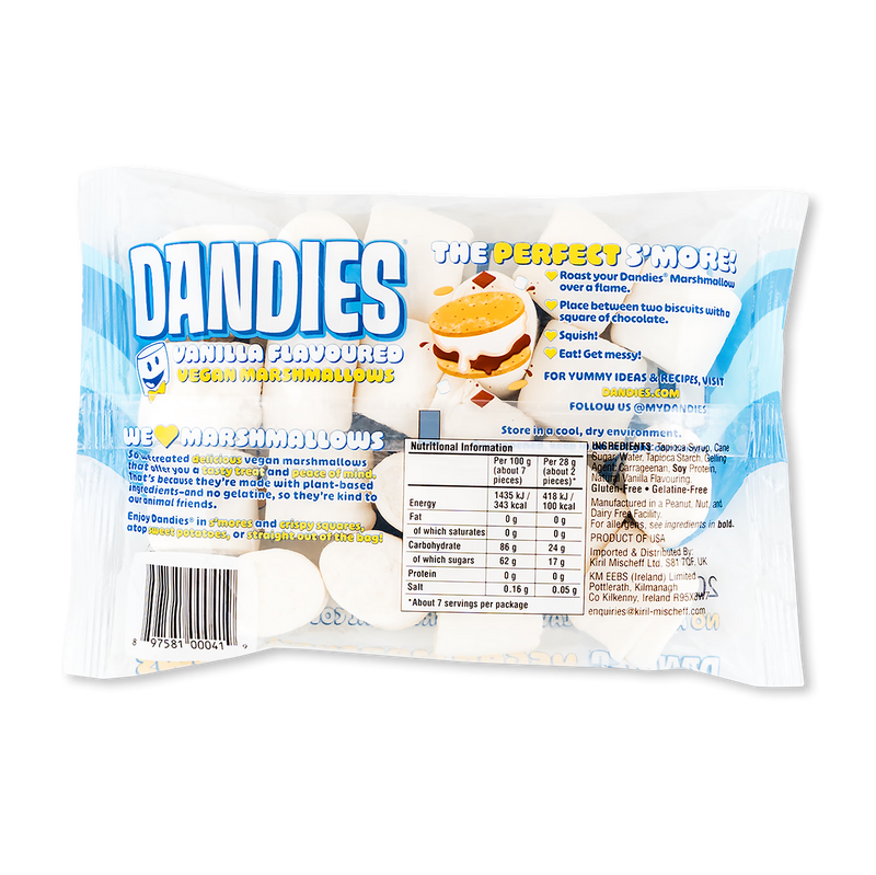 Dandies Vegan Vanilla Marshmallows 200g