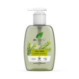 Holland & Barrett Dr Organic Tea Tree Hand Wash 250ml- Buy online at McGrocer