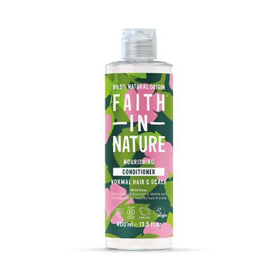 Holland & Barrett Faith In Nature Wild Rose Conditioner 400ml- Buy online at McGrocer