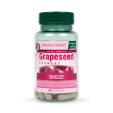 Holland & Barrett Holland Barrett Double Strength Grapeseed Extract 100mg 50 Capsules- Buy online at McGrocer