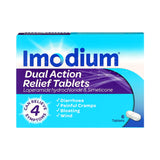 Holland & Barrett Imodium Plus Duel Action Relief 6 Tablets- Buy online at McGrocer