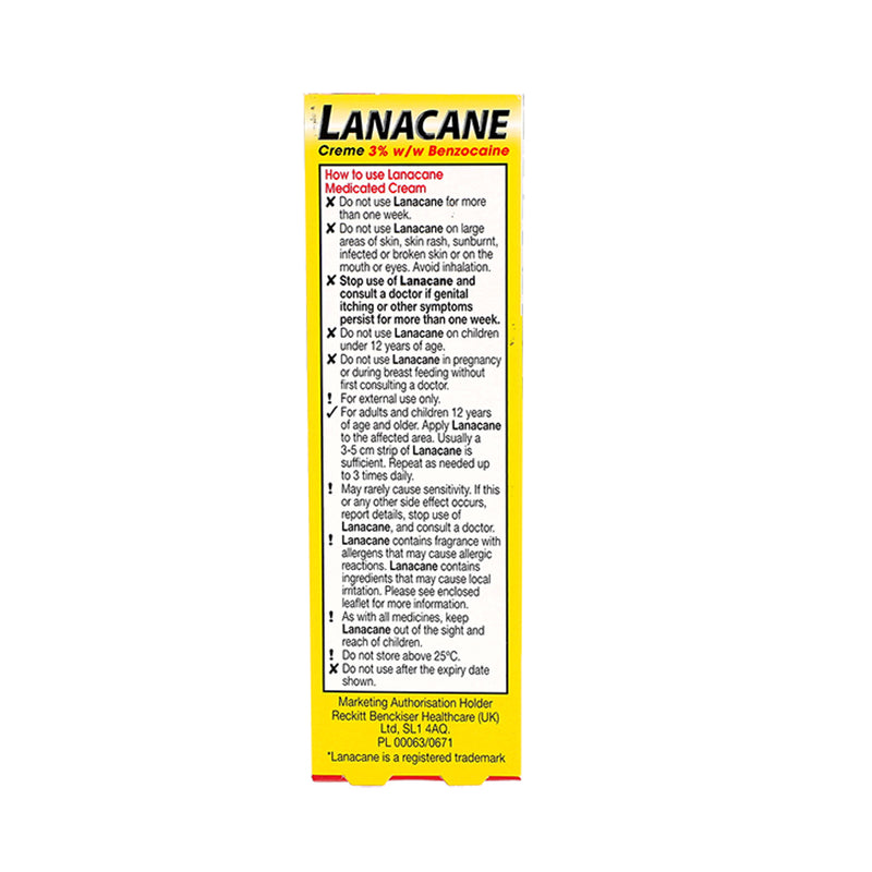 Lanacane Creme 30g